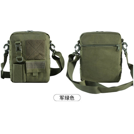 Outdoor military fans camouflage shoulder bag men's fashion messenger bag IPAD bare metal bag men's bag leisure travel tactical bag