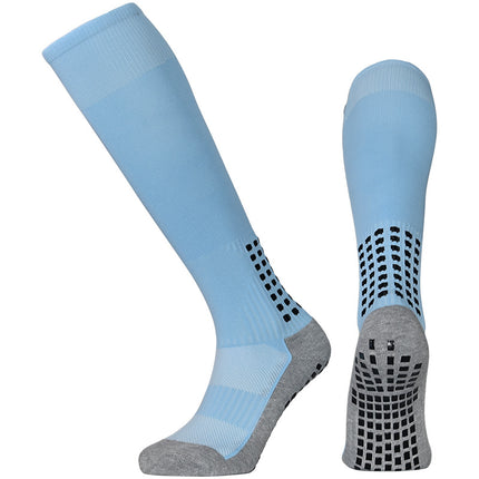Adult Thickened Towel-Soled Long Tube Soccer Socks for Practical Professional Matches, High Tube Sports Socks, Wear-Resistant and Breathable