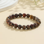 Red leopard skin