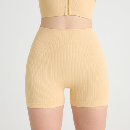 Cross-Border Threaded Yoga Clothing Sports Suit, High-End Women's Wearable Seamless Training Quick-Drying Running Fitness Clothing