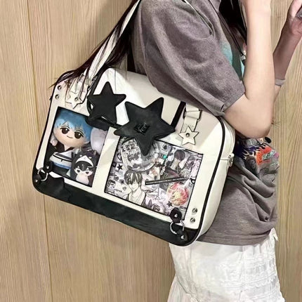 Original design girl's original design baby valley dual-purpose slung Joker pain bag can hold 20cm doll shoulder bag