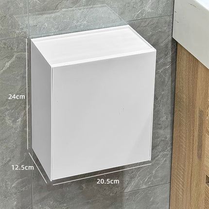 Sanitary napkin storage box wall-mounted household bathroom toilet aunt towel waterproof non-perforated tissue box storage rack