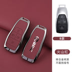 [baic model b fog light button] burgundy