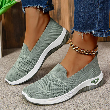 Women's Shoes 2026 New Style Mom Shoes Cross-Border Wholesale Shallow Versatile Shoes Casual Slip-On Women's Shoes