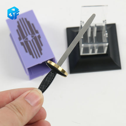Northern Magic Liu Qian's Same Sword Wear Ring Wear Heart-wearing Sword Close-up Actual Combat Advanced Shock Magic Props