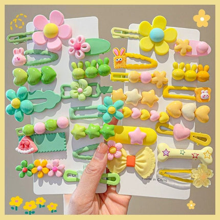 Children's Hairpin Headdress Girl's Bangs Side Girl Cute Clip Bb New Baby Clip Hairpin Hair Accessories