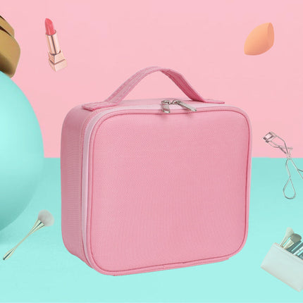 High-Value Cosmetic Bag Large Capacity Outgoing Clutch Bag Waterproof small size Mini Pink Oxford Cloth Korean Style Makeup Bag