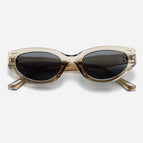 Transparent tea frame gray piece