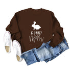 Coffee sweater (white font) / S