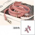 Light pink 1.2cm wide shoulder strap + punch-free package