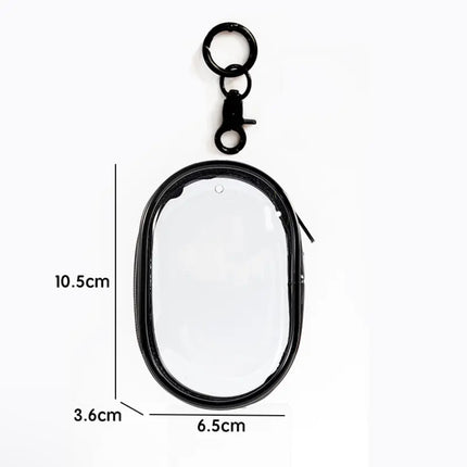Storage Bag Mobile Phone Charger Storage Bag Transparent Data Cable Protection Box Portable Outgoing Headset Charger Protection