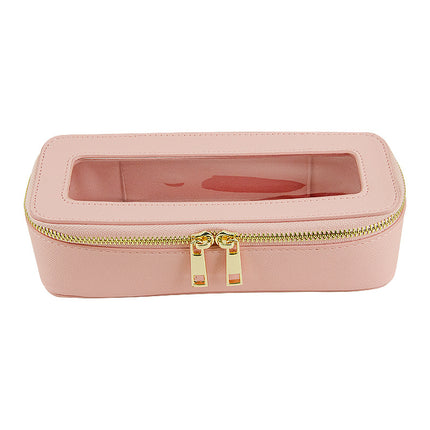 Small single custom high-level cosmetic brush storage box cross-border exquisite beauty storage bag portable texture cosmetic bag