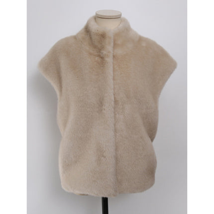 Foreign trade women's fashion South Korea Dongdaemun autumn and winter fur coat mink fur clip Korean horse