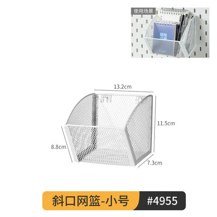Hole Board Desktop Study Table Desk Dormitory Vertical Storage Partition Station Office Desk Rack Accessories