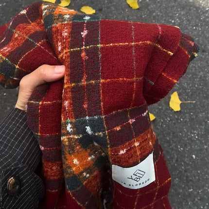 Factory Mixed Batch New Plaid Scarf Women's Winter Ins All-match Student Scarf Warm Cashmere Korean Style Scarf