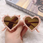 Pink frame tea slices