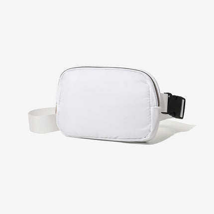 2023 new solid color waist bag ladies sports running mobile phone chest bag fashion outdoor new wallet a generation of hair