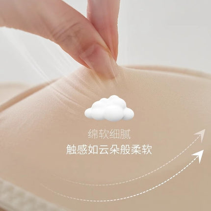 Seamless Intimates Women's Thin Push-Up Strapless Tube Top Bra Without Rims to Control Secondary Breasts and Prevent Sagging Bra Set