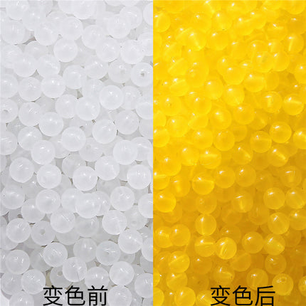 Acrylic UV Color-changing Beads Round Beads Handmade DIY Jewelry Accessories Homemade Bracelet Bracelet Beaded Material