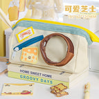 [cute cheese pencil case] 1 pack