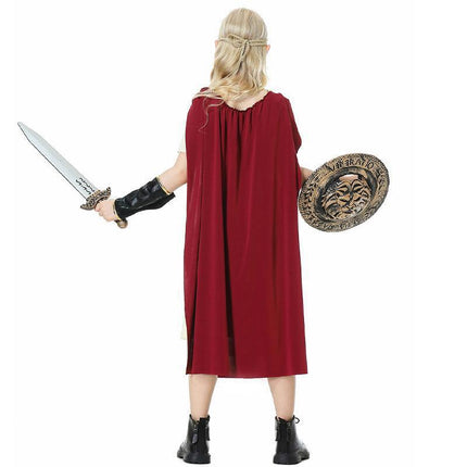 Subaru Warriors Halloween Cosplay Clothes Kidsren Ladies Roman Gladiator Role-Playing Costume