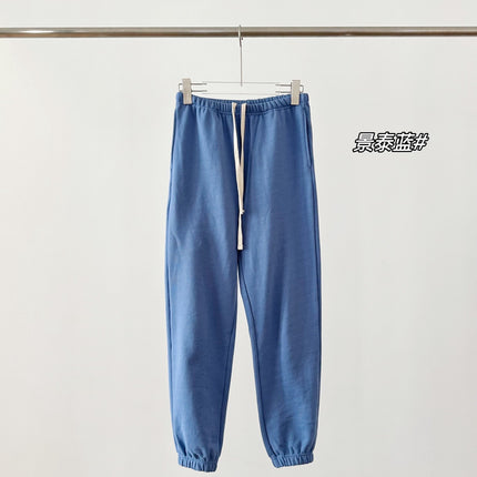 Popular Spring New Dopamine Color Sweatpants Solid Color Versatile Casual Slimming Terry Women's Sports Pants
