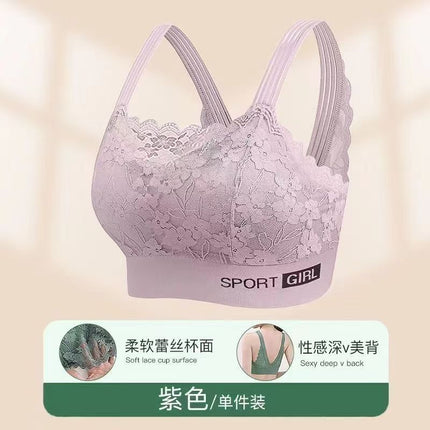 Tube Top Fixed Cup Beautiful Back Push-Up Anti-Gravity Intimates Women's Small Breasts Gathered Sexy Non-Falling Anti-Sagging Thin Style