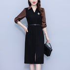 Black / plus size L