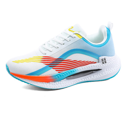 Factory direct foreign trade plus size lovers cold adhesive sneaker popcorn air cushion running shoes tide shoes sneakers