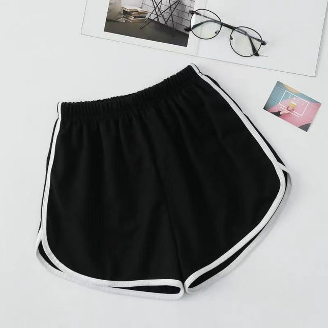 Foreign Trade New Summer Women's Shorts Hot Pants European and American Women's Sexy Sports Shorts Yoga Yoga Pants