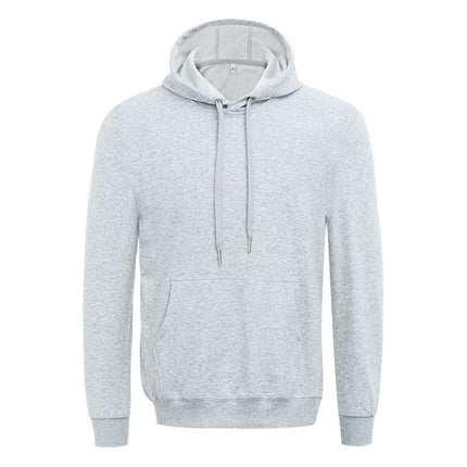 2025 Autumn/Winter 1328 Style Sports Casual 280g Drawstring Loose Breathable Solid Color Pullover Hoodie