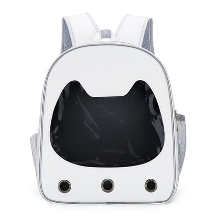 Pet Supplies Cat Carrier Backpack, Space-Style Bag, Light Transparent Pet Carrier, Comfortable and Breathable Cat Backpack, Large Capacity