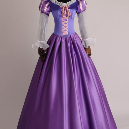 Halloween Adult Fairy Tale Cinderella Cinderella Long Dress Sleeping Beauty Le Pei Long Hair Princess Dress Stage Performance Costume