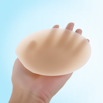 Cross-Border Large-Breasted People Only Supply 13.7cm Solid Silicone Latex Stickers to Prevent Bumps and Areola Head Stickers for Large Size Silicone Breasts