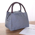 Square stripe dark blue