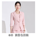 Single piece light pink suit / S