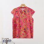 Rose red koi / 3xl (large cuff)