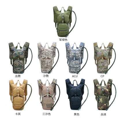 Manufacturer military fans tactical backpack water bag large capacity with liner 3L outdoor hiking mountaineering camouflage water bag backpack