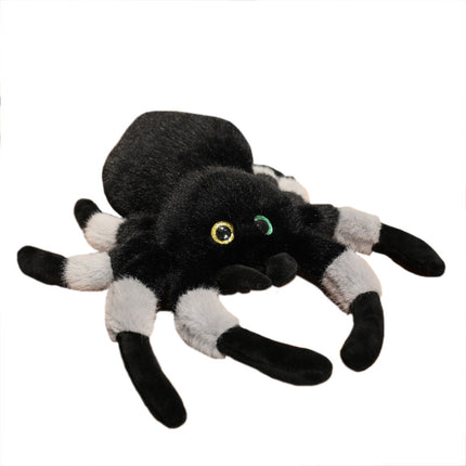 Simulated Spider Plush Toy Doll Bag Pendant Keychain Cute Little Spider Doll Funny Birthday Gift