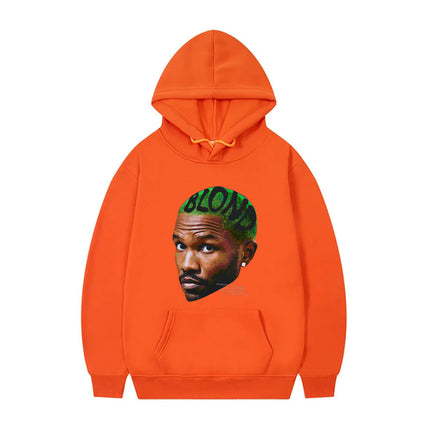 Rapper Frank Vintage Head Graphic Hoodie Men Women Ocean Hip