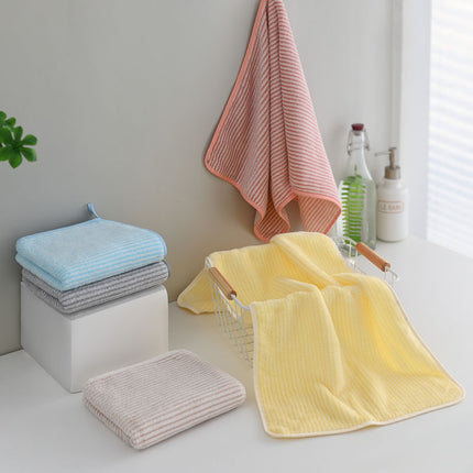 Absorbent Towels Are Faster Drying Than Pure Cotton, Face Towels for Men and Women, Adult Hair Drying Towels, Coral Velvet Bath Towels, Couples' Absorbent and Quick-Drying Towels