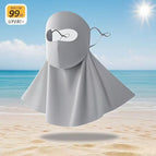 [full face drinkable water mask] light gray