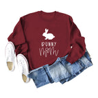 Burgundy Sweat (White Font) / S