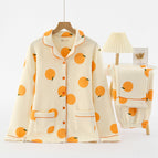 Lapel big orange-beige / M