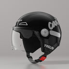 One size fits all / [a-zen1.0] obsidian black [hd short lens] + removable ear protection