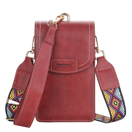 Baellerry New Crossbody Bag for Women K-Style Casual Versatile Large Capacity High-End Crossbody Mobile Phone Bag for Women