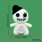 Black hat ghost doll