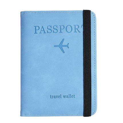 2025 Cross-border PU Leather Card Holder Passbook Holder Travelwallet Multi-function Certificate Bag Batch