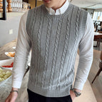 Grey (round neck) / S