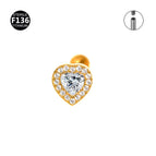 1.0*6mm tooth m0.9 / Golden heart
